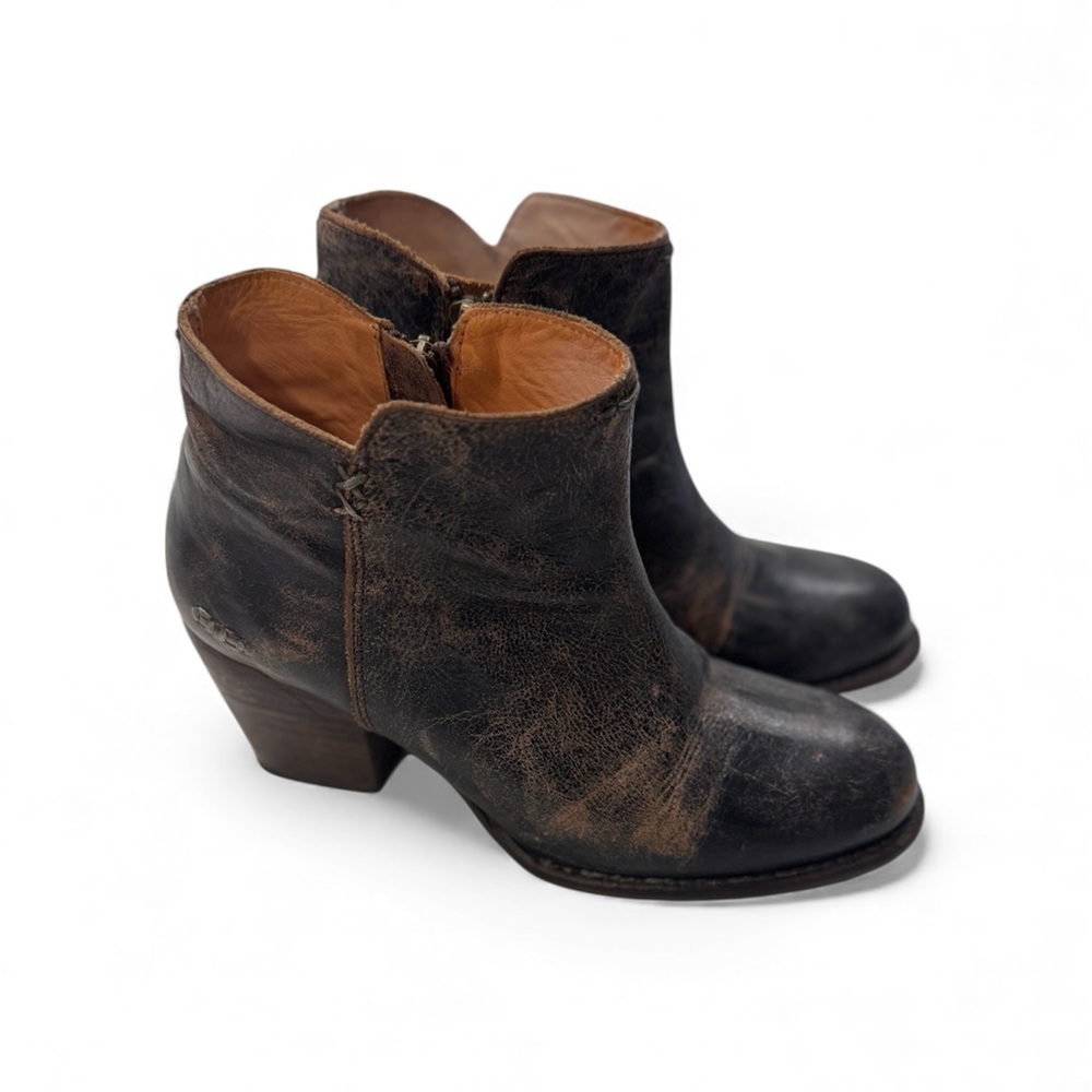 Bed Stu Leather Ankle Boots